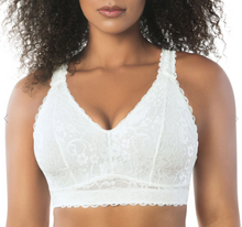 Load image into Gallery viewer, Adrianna P5482 Non-wire bralette (Black/White)