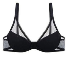 Load image into Gallery viewer, Victoire Plunge Bra JOU-145-01 (Dark)