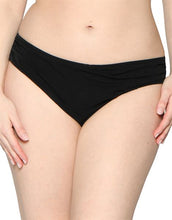 Load image into Gallery viewer, Wrapsody Bikini Brief Black