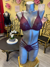 Load image into Gallery viewer, Never Say Never Tie Me Down Curvy Strappy Bralette NEVER1329