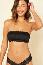 Load image into Gallery viewer, Never Flirtie Bandeau Bra-NEVER1102