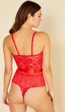 Load image into Gallery viewer, Never Say Never Tie Me Up Deep V Bodysuit NEVER2223