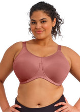 Load image into Gallery viewer, Energise EL8041 Sports Bra with J-Hook (Rosewood: Limited Edition Color)
