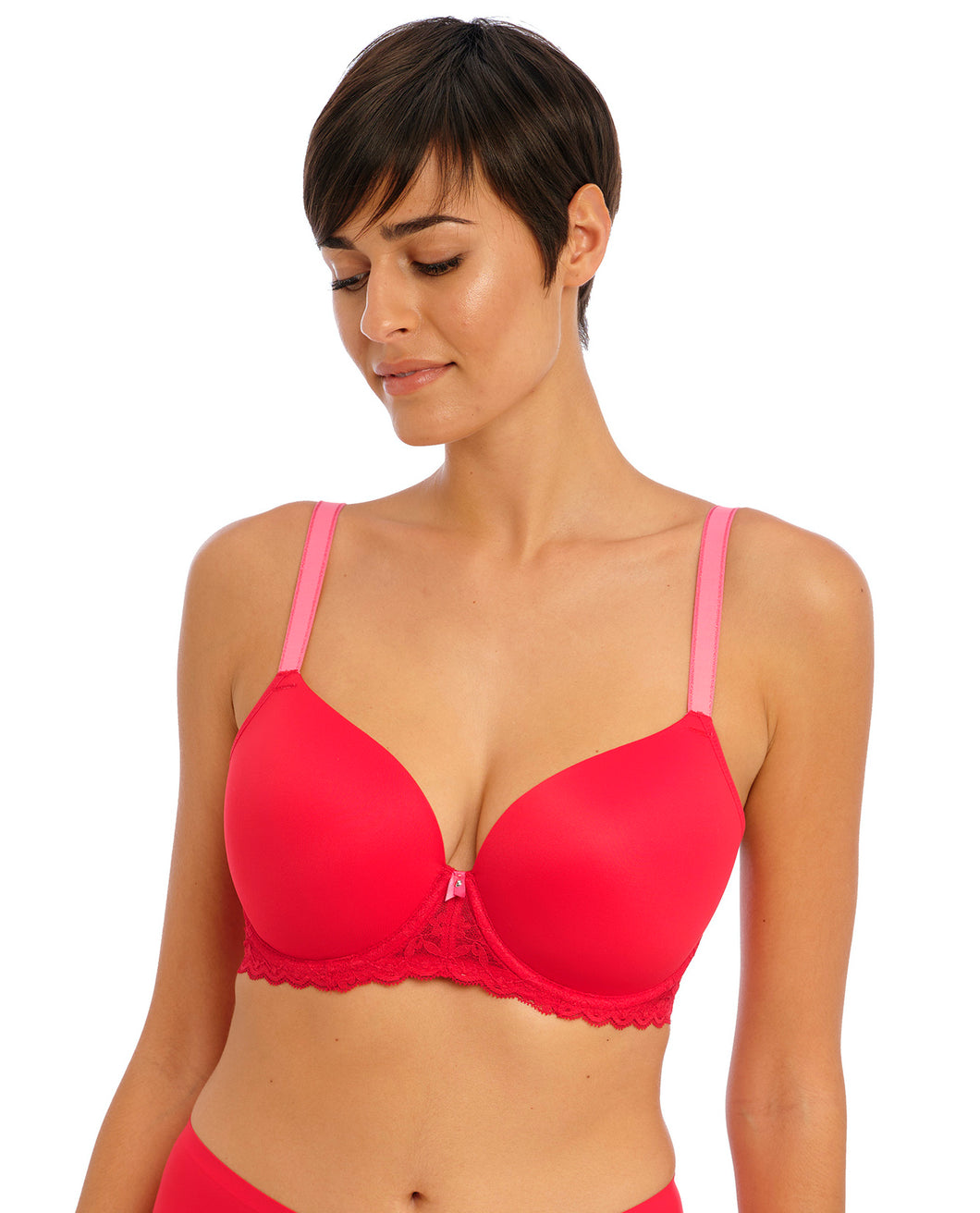 Offbeat AA5450 Uw Moulded Bra - Fashion / Chilli Red