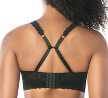 Load image into Gallery viewer, Adrianna P5482 Non-wire bralette (Black/White)
