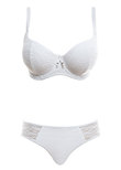Load image into Gallery viewer, Sundance-AS3970 Sweetheart Padded Top - White
