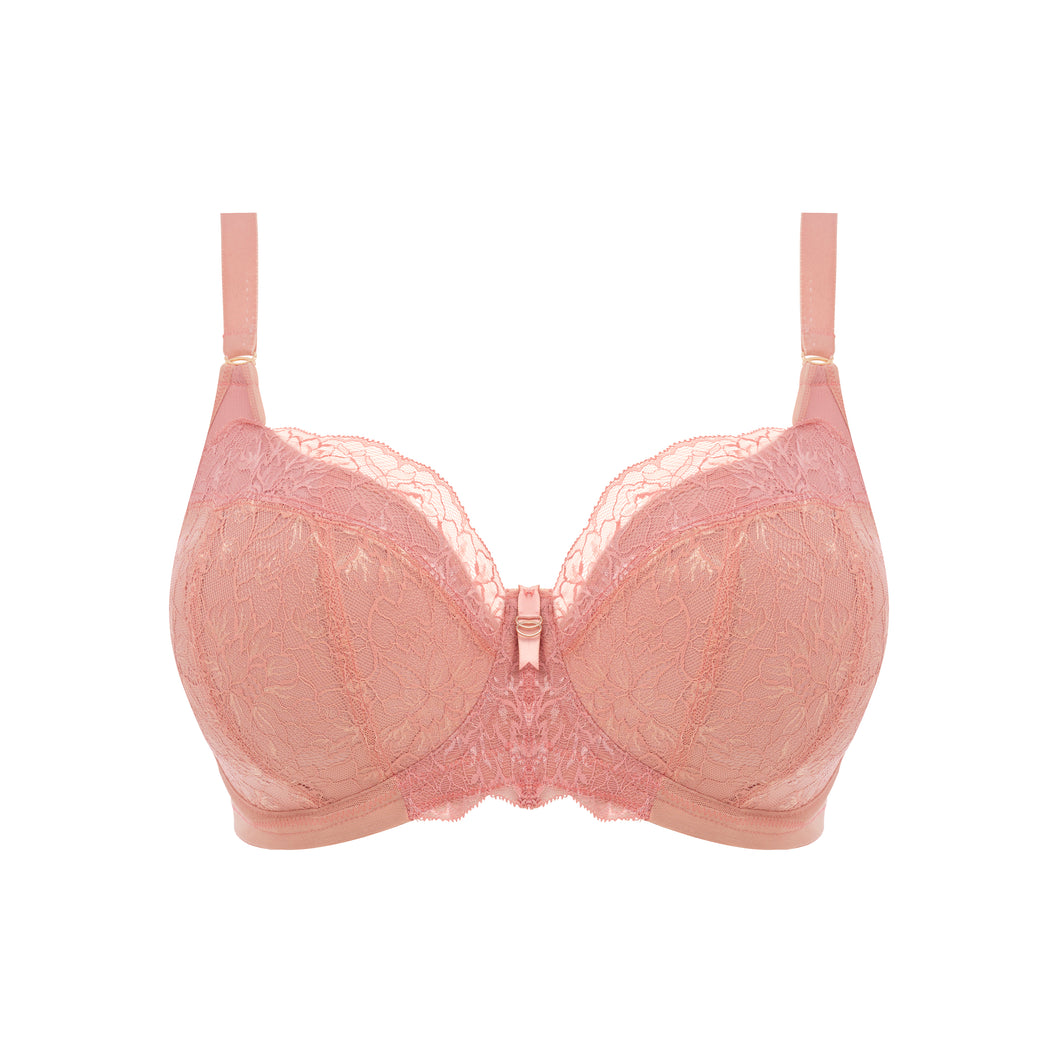 Brianna EL8081 Padded Half Cup Bra - FASHION Limited / Ash Rose