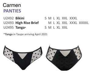 Carmen Bikini U2492 Black