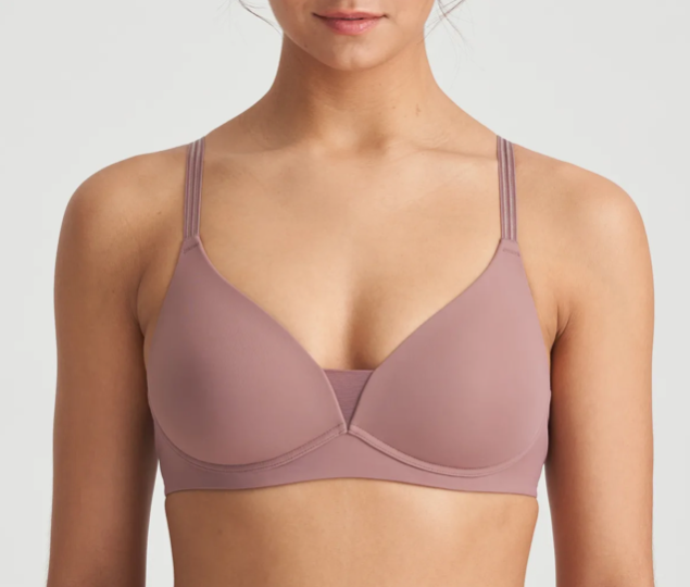Louie non-wired 0122094 - Satin Taupe