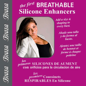 Breathable Silicone Clear Enhancers Pad 7101